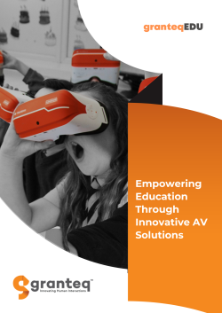 AV SOLUTIONS FOR EDUCTATION