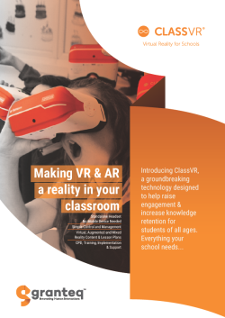 Class VR Detail Flyer